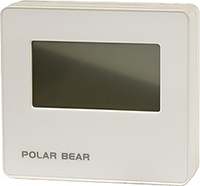 Преобразователь концентрации углекислого газа и температуры PCO2T-R1S1-Touch; выход 0-10В; перекл.контакт 250В/6А; диапазон СО2 0-2000 ррм; диапазон темп.0-50С; дисплей сенсор; IP20.  Polar Bear