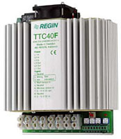 Регулятор температуры TTC80F; макс. мощ. упр. 53кВт; 400В; DIN-рейка.  Regin