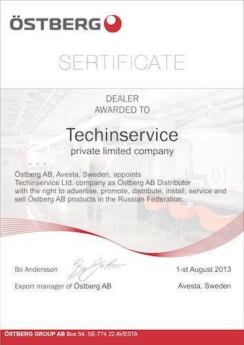 Сертификат Ostberg- Техинсервис.jpg
