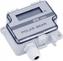 Преобразователь давления DPM-2500D-Modbus; дифференциальный; дисплей; выход 0-10В; диапазон 0-100, 0-250, 0-500, 0-1000, 0-2500Па; IP54.  Polar Bear
