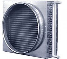 Нагреватель водяной РВАНС 250-2-2,5; канальный круглый; 950 м3/ч; 17.5 кВт.GDS