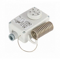 Термостат ERT (544446); комнатный электромеханический; перекл.контакт 16А/250В; диапазон 0...+40С; IP54.  Polar Bear